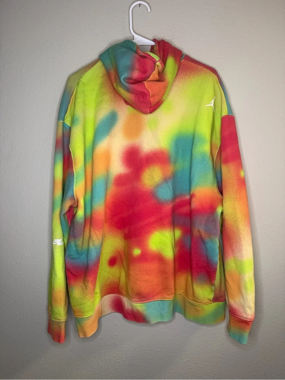 Nike Air Jordan Flight MVP Tie Dye Pullover Hoodie Hoody Men's Size XXL